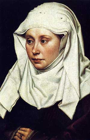 Robert Campin, Portrait of a Woman.