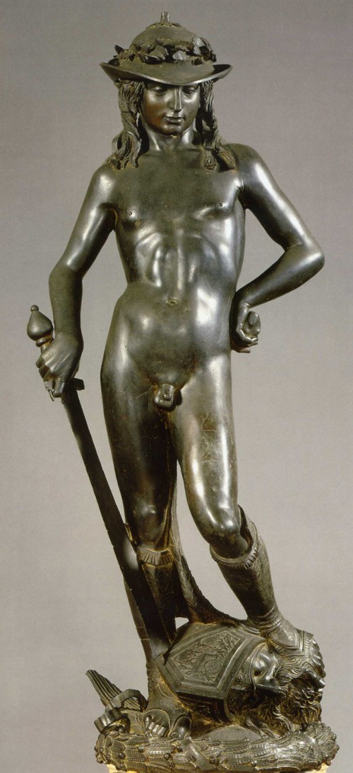 Donatello's statue of David.