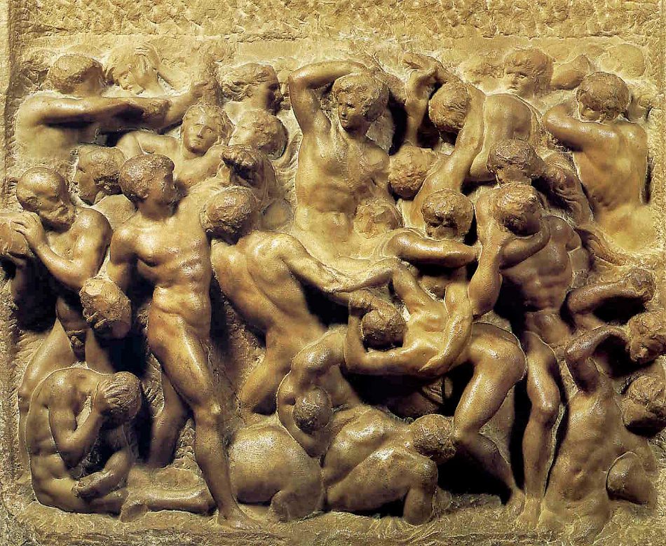 Michelangelo Battle of the Centaurs